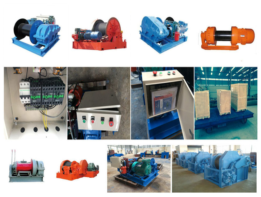 Ellsen winch components and-packing for Maldives and Indonesia customer